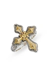 KONSTANTINO KLEOS CROSS RING,DKJ574-130 S6