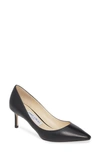 Jimmy Choo Romy Patent Pointed-toe 85mm Pumps In Black