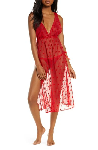 Honeydew Intimates Love Game Chemise & Bikini Set In Hot Toddy