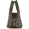 Alexander Wang Mini Wangloc Rhinestone Shopper In 913 Leopard