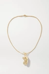 ANNE MANNS PETRONELLA GOLD-PLATED NECKLACE
