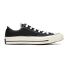 CONVERSE BLACK CHUCK 70 LOW SNEAKERS