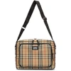 BURBERRY BURBERRY BEIGE MARLON MESSENGER BAG