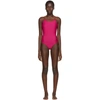 OSEREE SSENSE EXCLUSIVE PINK ONE-PIECE SWIMSUIT