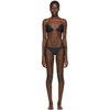 OSEREE OSEREE SSENSE EXCLUSIVE BLACK STRING BIKINI