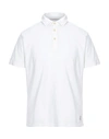 Original Vintage Style Polo Shirts In White
