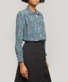 APC SUTTON FLORAL SILK SHIRT,000645045