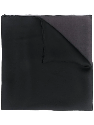 Valentino Vlogo Print Scarf In 黑色