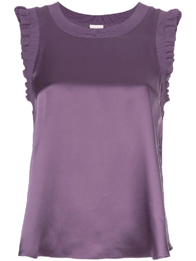 Cinq À Sept Lenore Top In Purple