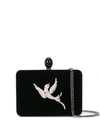 OSCAR DE LA RENTA ROGAN EMBELLISHED BIRD CLUTCH