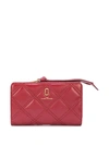 MARC JACOBS THE QUILTED SOFTSHOT COMPACT WALLET