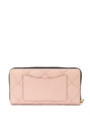 MARC JACOBS QUILTED CONTINENTAL WALLET