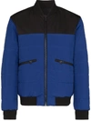 Z ZEGNA REVERSIBLE QUILTED BOMBER JACKET