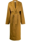 VICTORIA BECKHAM TIE-WAIST TRENCH COAT