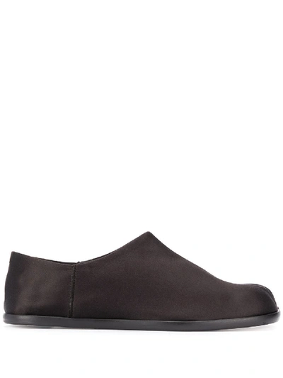 Maison Margiela Tabi Slippers In T8013 Black