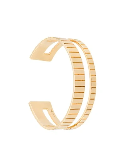 Ivi Slot Cuff Bracelet In Gold