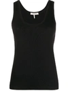 Rag & Bone Rag And Bone Black The Tank Tank Top In Black