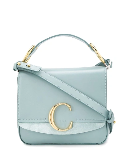 Chloé Small  C Bag In Blue