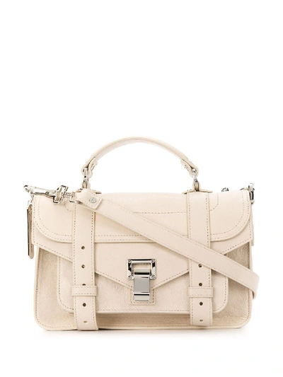 Proenza Schouler Ps1 Medium Satchel In 白色