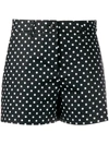 BOUTIQUE MOSCHINO POLKA-DOT PRINT SHORTS