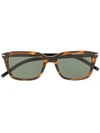 Dior Tortoiseshell Unisex Sunglasses In Brown