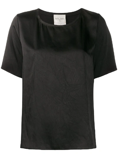 Forte Forte Box-fit T-shirt In Black