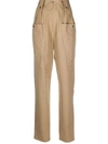 ISABEL MARANT HIGH-WAISTED TROUSERS