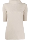 FABIANA FILIPPI KNITTED STRUCTURED TOP