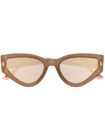 Dior Cat Style  1 Sunglasses In 粉色