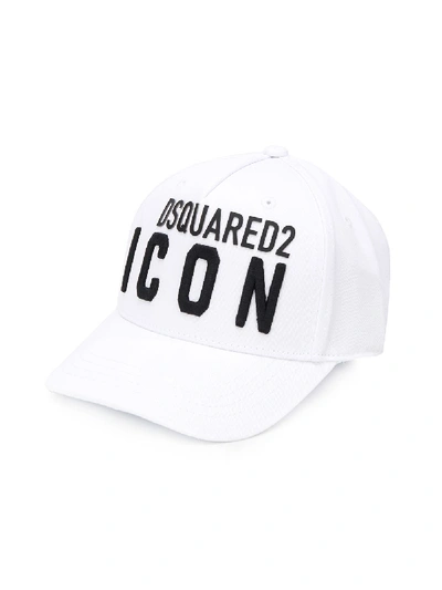 Dsquared2 Kids Cap For For Boys And For Girls In White