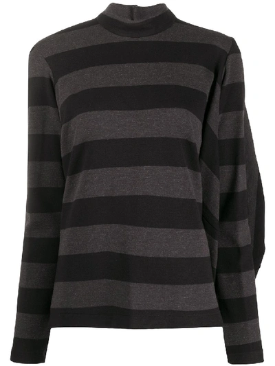 Chalayan Vogue Gathered Jumper In Black