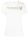 MONCLER EMBOSSED LETTERING LOGO T-SHIRT