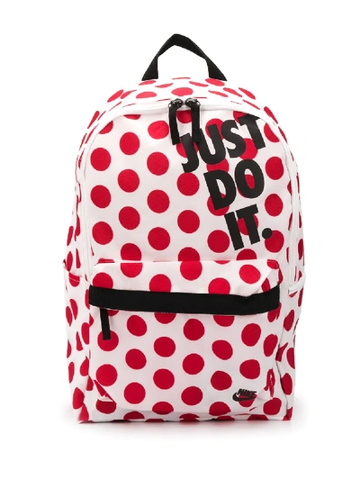 Nike Heritage 'just Do It' Backpack In 红色 | ModeSens