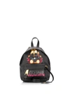 Moschino Bat Teddy Bear Backpack In 黑色