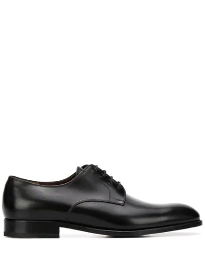 Fratelli Rossetti Leather Lace-up In Black