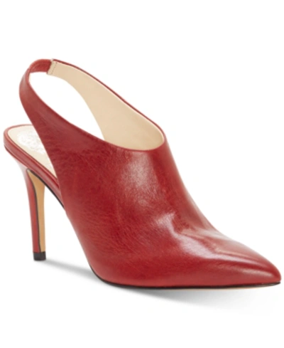Vince Camuto Amnedra Shooties Women's Shoes In Raven Red