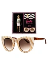 THIERRY LASRY THIERRY LASRY X BARBIE NEUTRAL CAT EYE SUNGLASSES,BARBV643CA