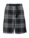 ALEXANDER WANG WOOL TARTAN SHORTS,3A478B15-8476-94EC-EE29-3AB7786BF022