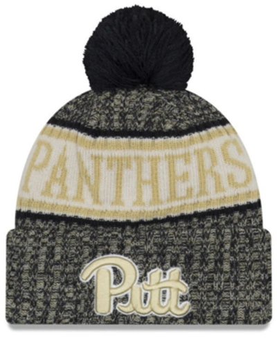 New Era Pittsburgh Panthers Sport Knit Hat In Navy