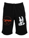 OFF-WHITE CARTOON SWEATSHORTS,OMCI006R20E30009