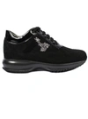 Hogan Black Interactive Sneakers