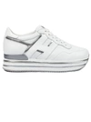 Hogan Sneaker Low H483 Kalbsleder Logo Weiss-kombi