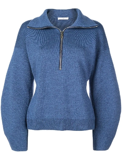 Tibi Klassisches Sweatshirt In Blue