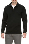 Rodd & Gunn Alton Ave Regular Fit Pullover Sweatshirt In Onyx