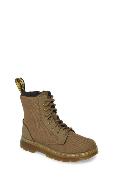 Dr. Martens' Kids' Combs Junior Boot In Olive