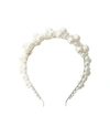 SIMONE ROCHA Cluster Baroque Hairband in White