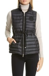 MONCLER AZUR LIGHTWEIGHT DOWN PUFFER VEST,F10931A10300C0355