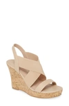 CHARLES BY CHARLES DAVID LUPITA WEDGE SANDAL,2D20S063