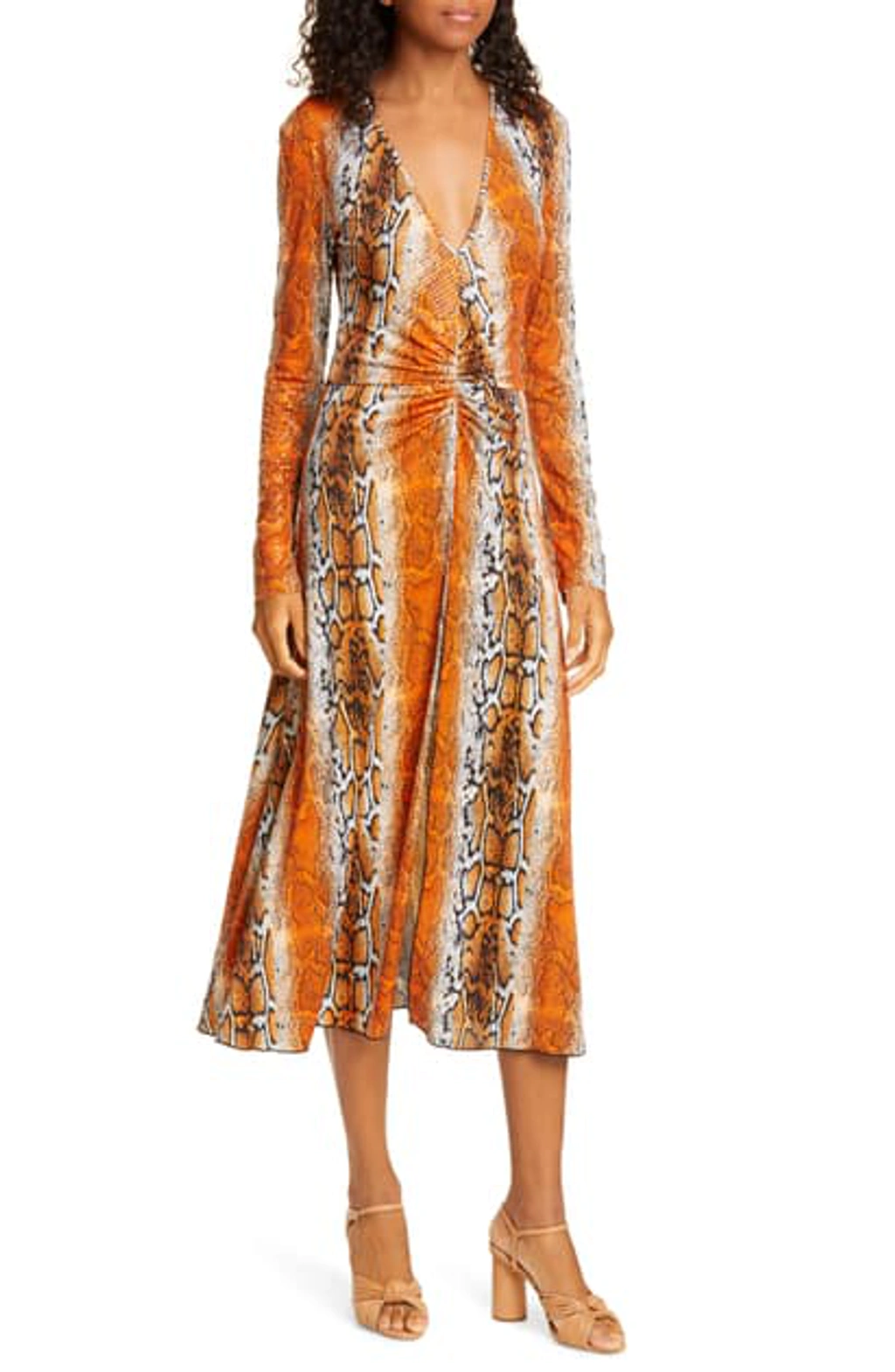 rotate number 7 pleated dress ROTATE Number 7 Pleat Dress