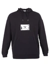 GIVENCHY GIVENCHY LOGO PATCH DRAWSTRING HOODIE